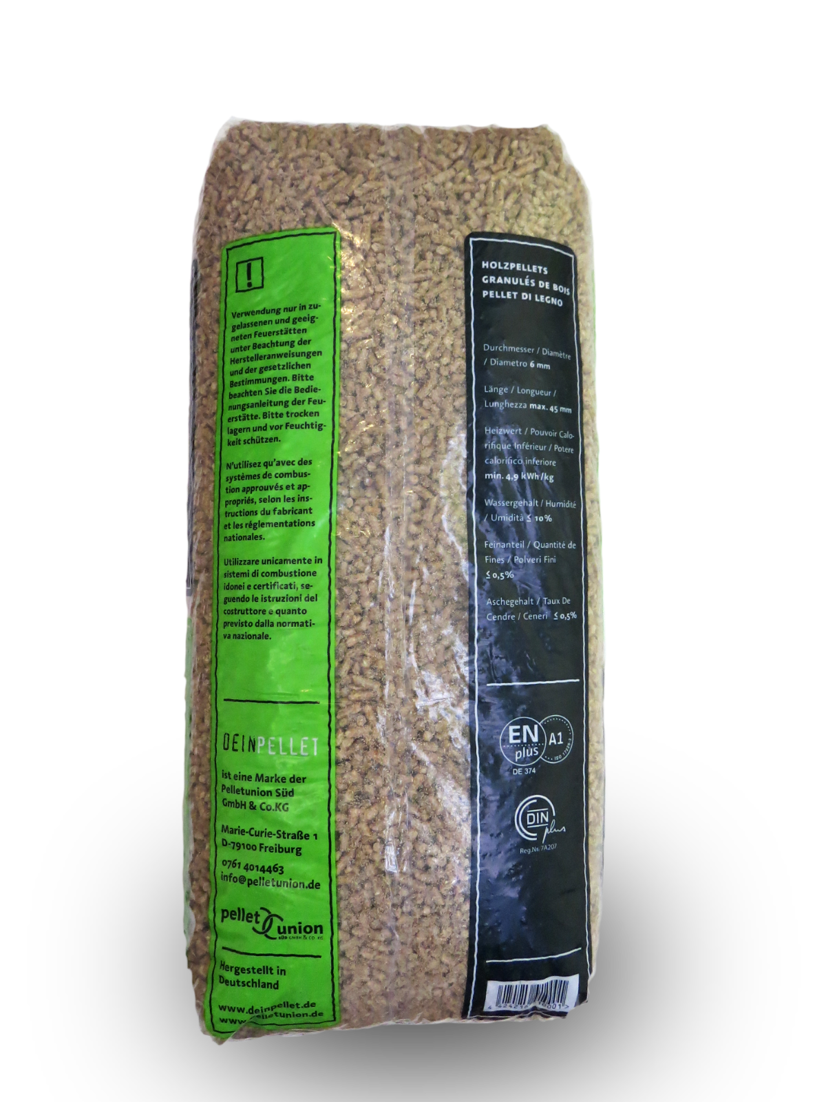 Holzpellets ENplus A1, 66 x 15 kg Palette | HP15000